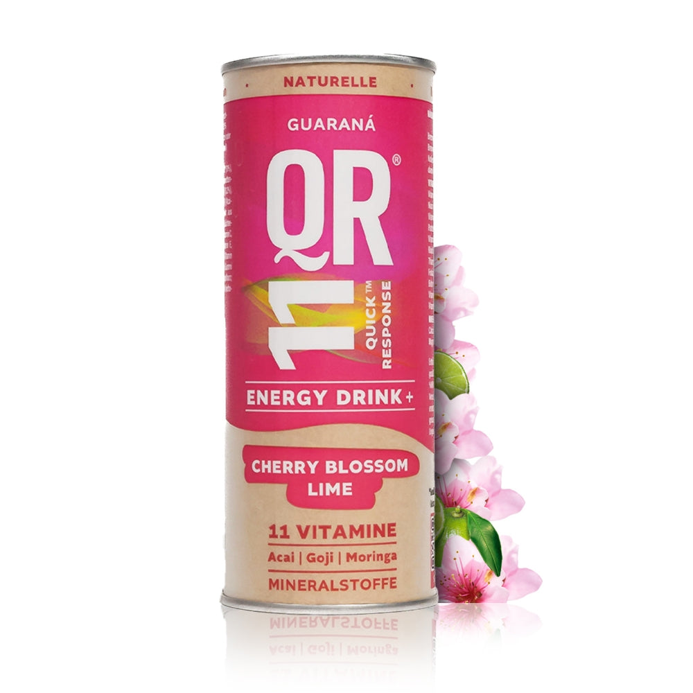 QR11 Energy Drink+ CHERRY BLOSSOM LIME